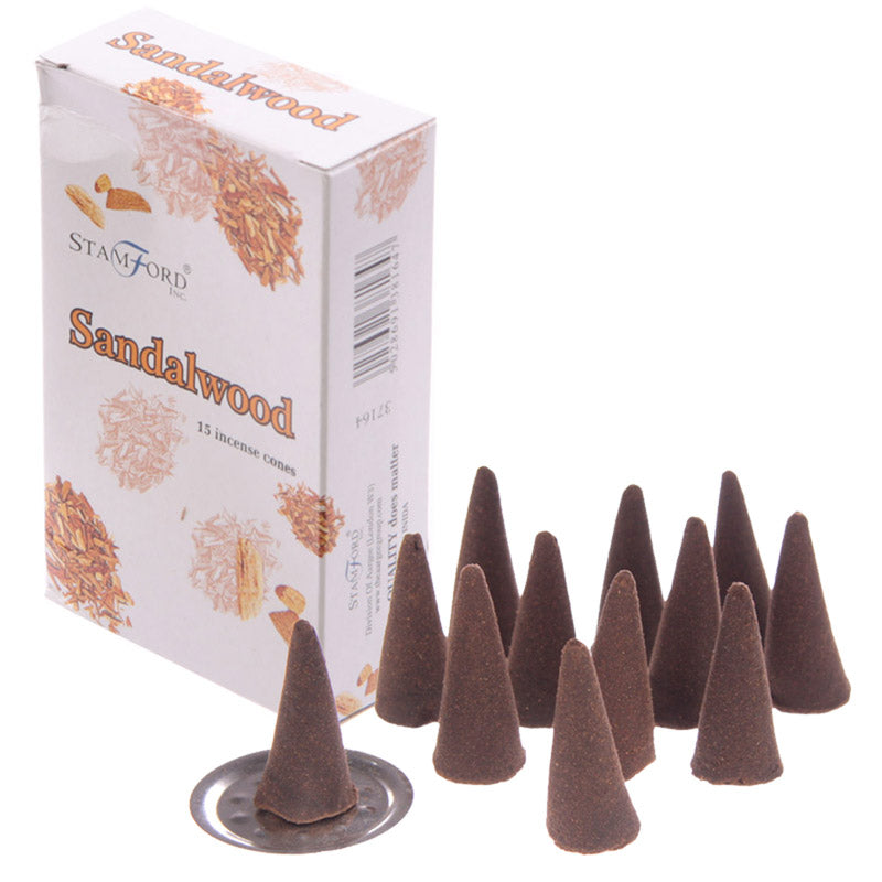 Stamford Incense Cones Sandalwood INC225C