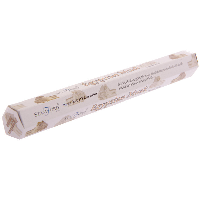 Stamford Premium Hex Incense Sticks Egyptian Musk INC358