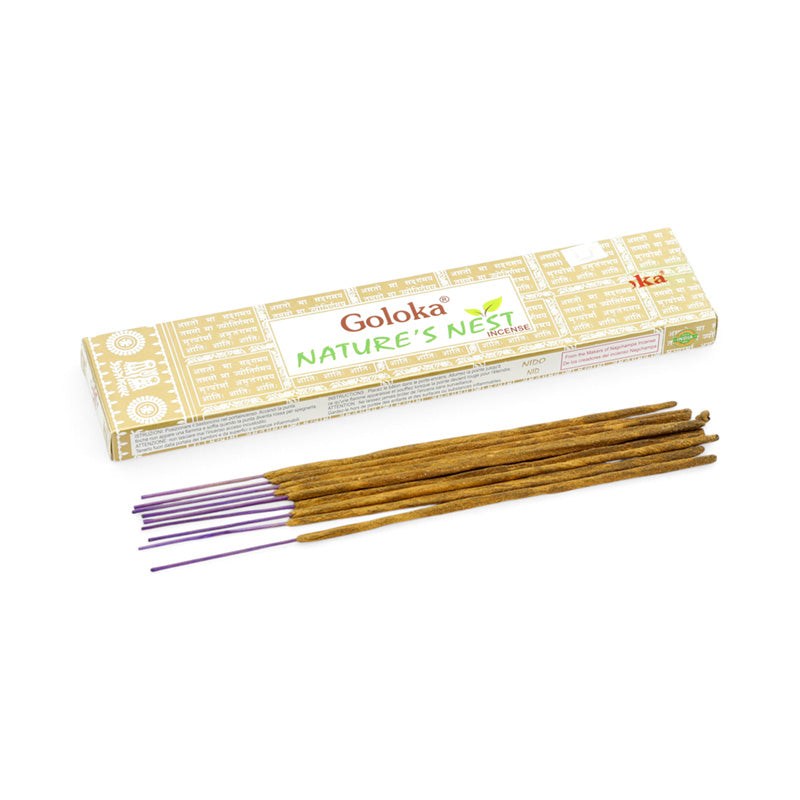 Goloka Nature's Nest Incense Sticks INC846