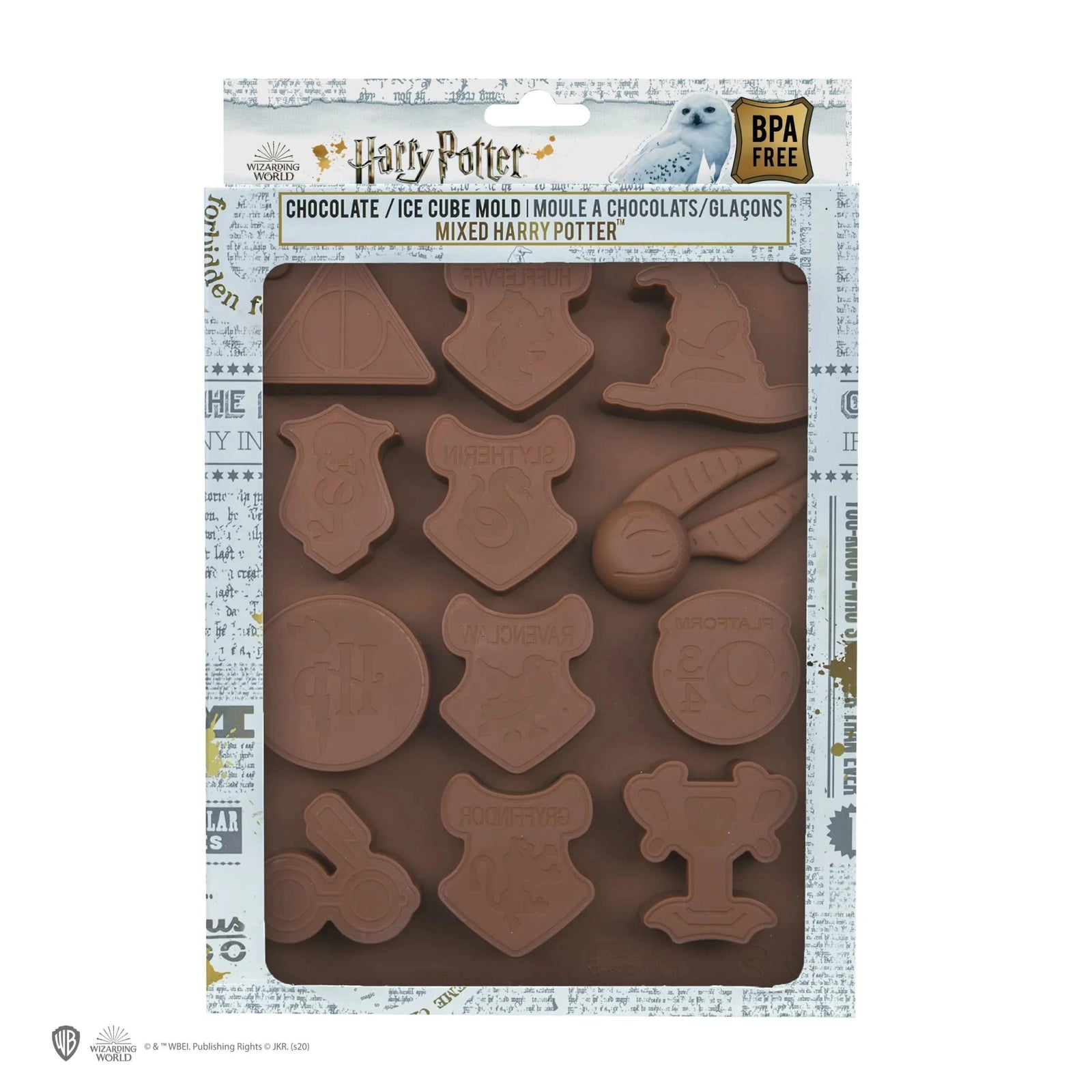 Harry Potter Symbols Chocolate/ice Cube Mould CR4008