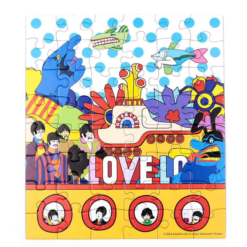 The Beatles Yellow Submarine 48pc Recycled Kids Jigsaw Puzzle JIG12