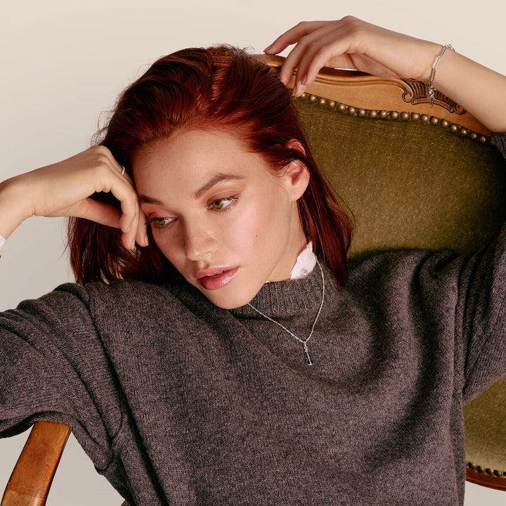 Thomas Sabo Sterling Silver Wednesday Enamel Cello Necklace KE2346-691-11