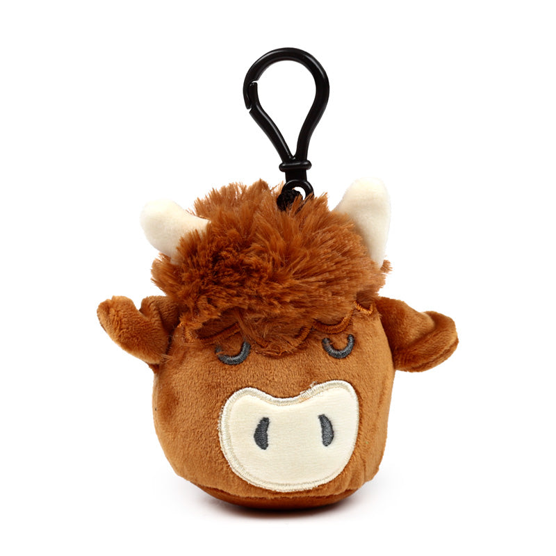 Squidglys Scotland Souvenir Plush Mini Keyring KEY306