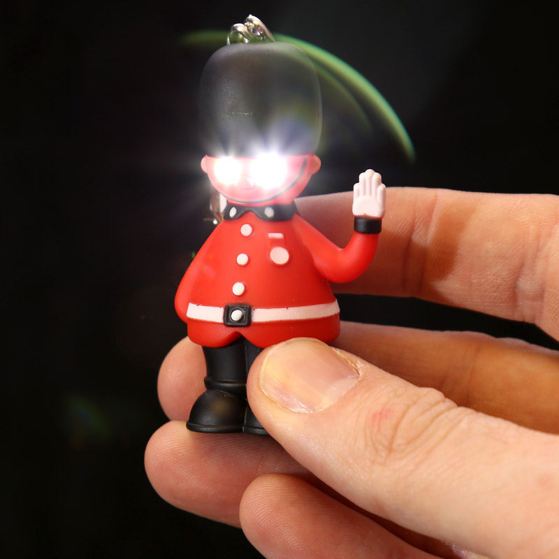 London Guardsman LED Keyring with Sound (Rule Britannia) KEY42