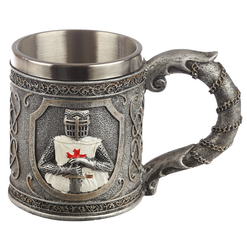 Decorative Crusader Knight Tankard KN185