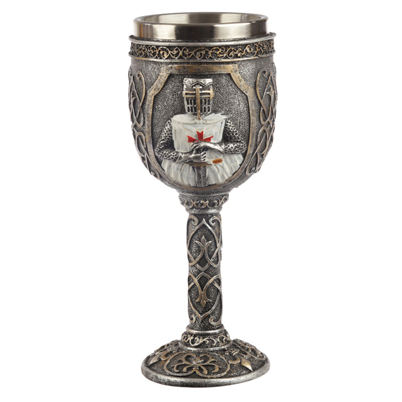 Decorative Crusader Knight Goblet (Bulk Packaging) KN186B