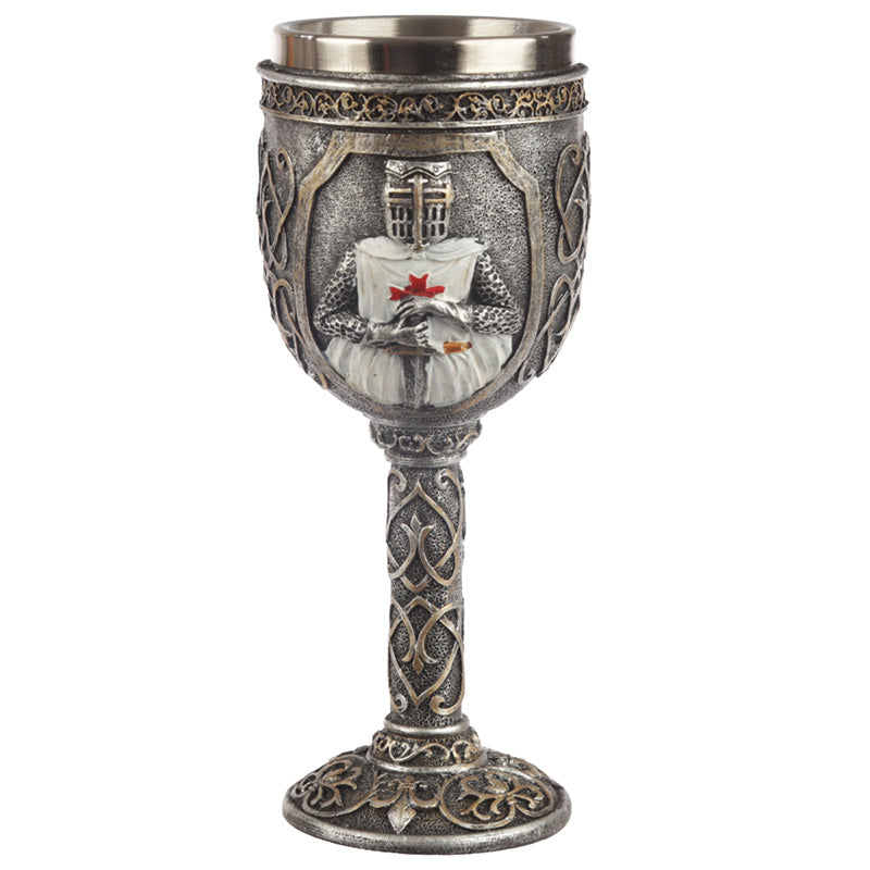 Decorative Crusader Knight Goblet (Bulk Packaging) KN186B