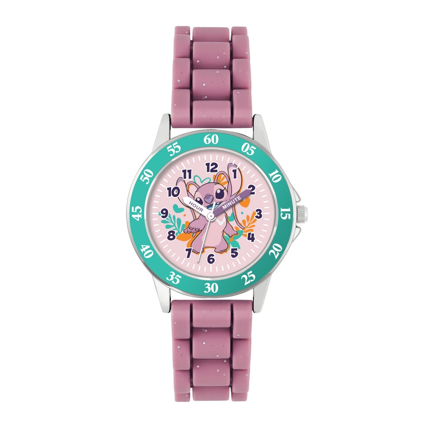 Disney Stitch Angel Time Teacher Watch LAS9014