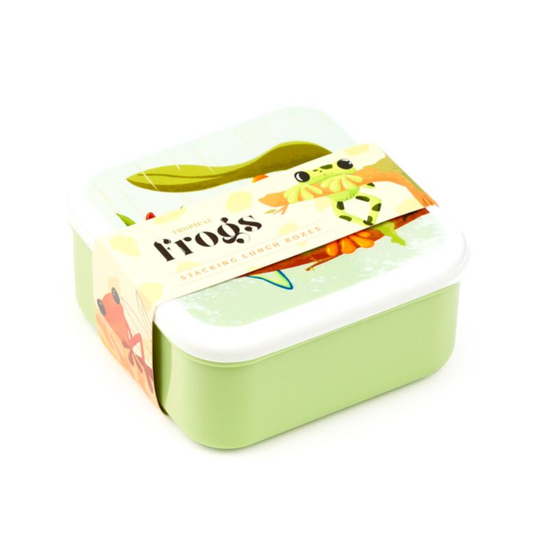 Set of 3 Lunch Box M/L/XL Tropical Tree Frog LBOX123