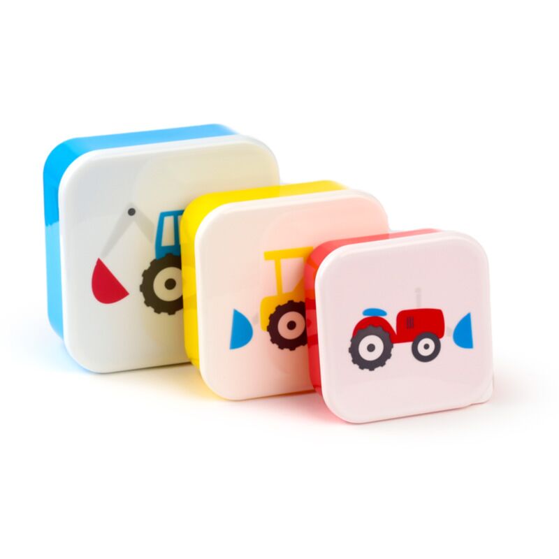 Set of 3 Lunch Box M/L/XL Little Tractors LBOX76