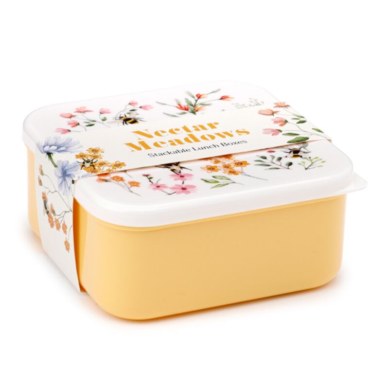 Set of 3 Lunch Box M/L/XL Nectar Meadows LBOX94