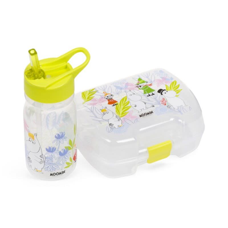 Moomin Tammi Lunch Box & Water Bottle Set LBSET04