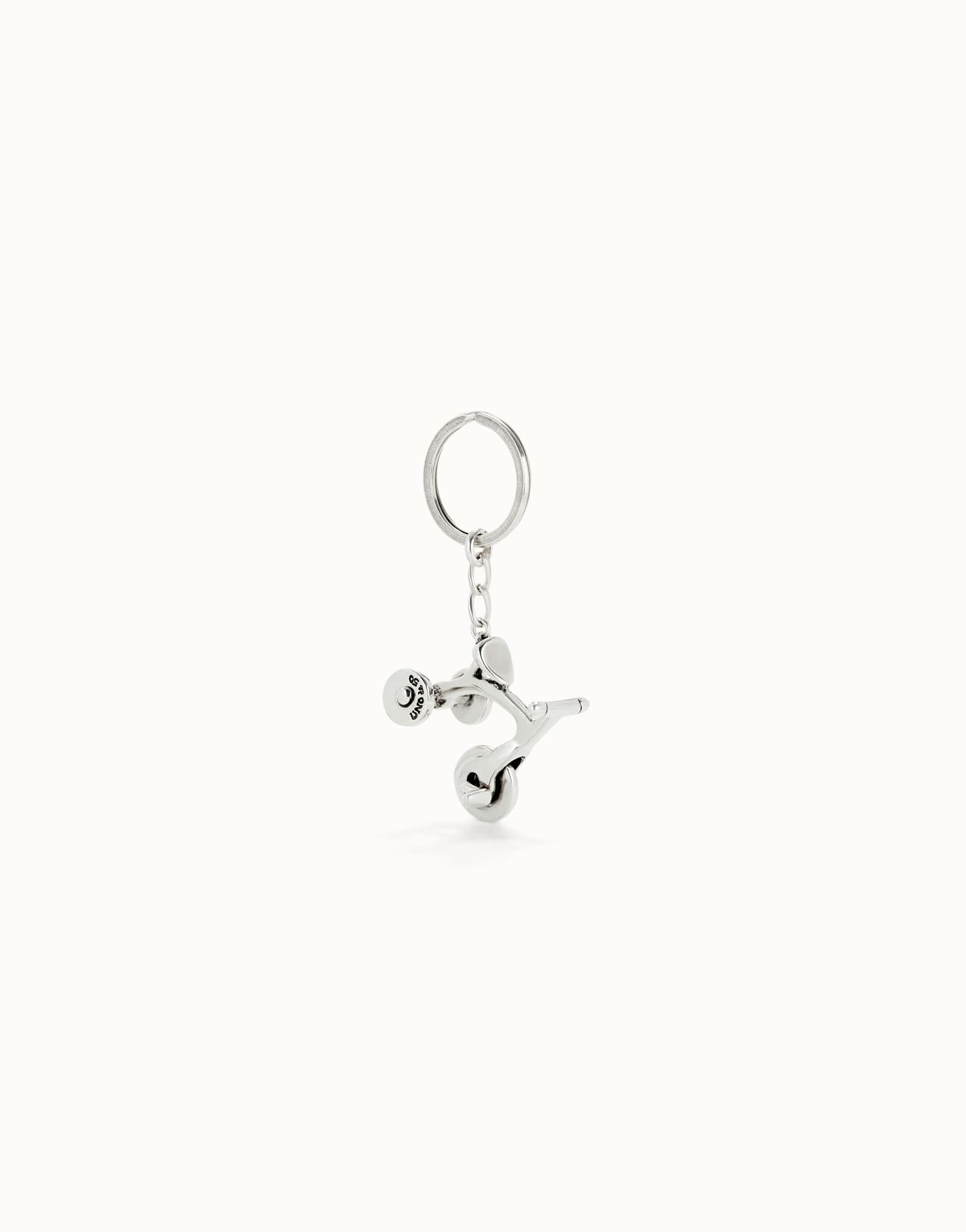 Sterling Silver Plated Clasicos Silver Tricycle Key chain LLA1022MTL0000U