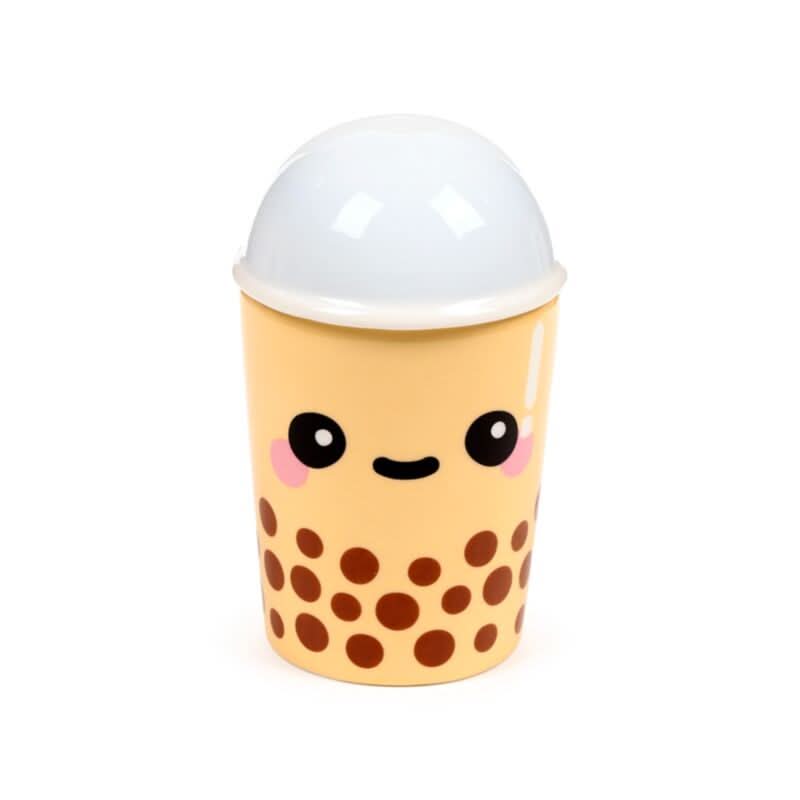 Boba the Bubble Tea Foodiemals Ceramic Lidded Mug LMUG19