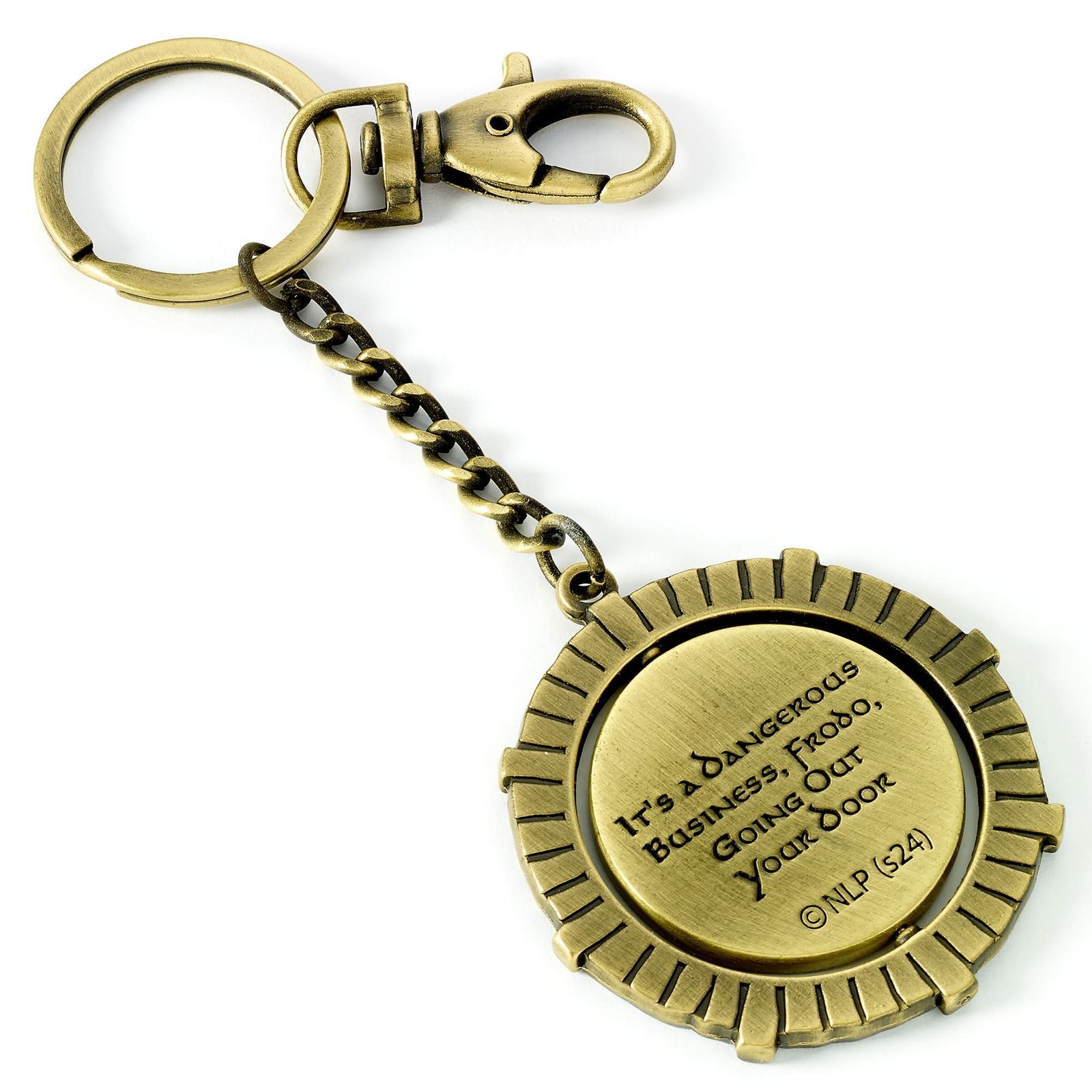 The Lord of The Rings Hobbit Door Keyring LRKR0001