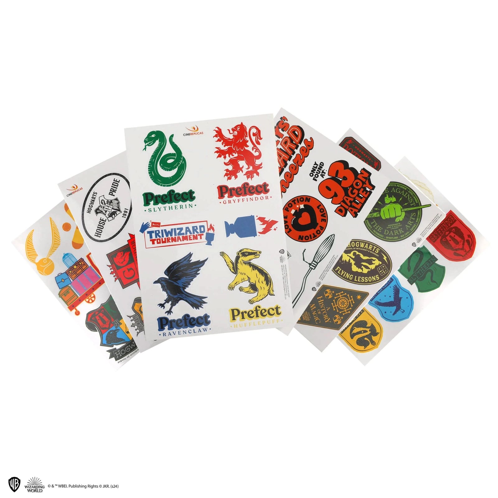 Harry Potter Set Of 36 Luggage Stickers CR5215