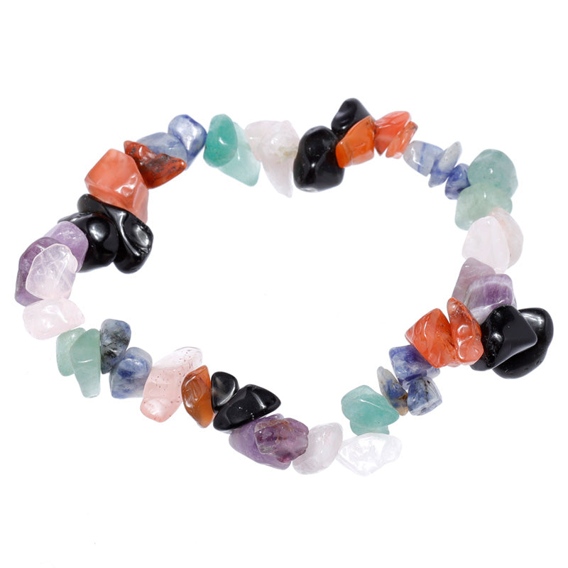 Gemstone Chip Beads Beaded Bracelet MIN42