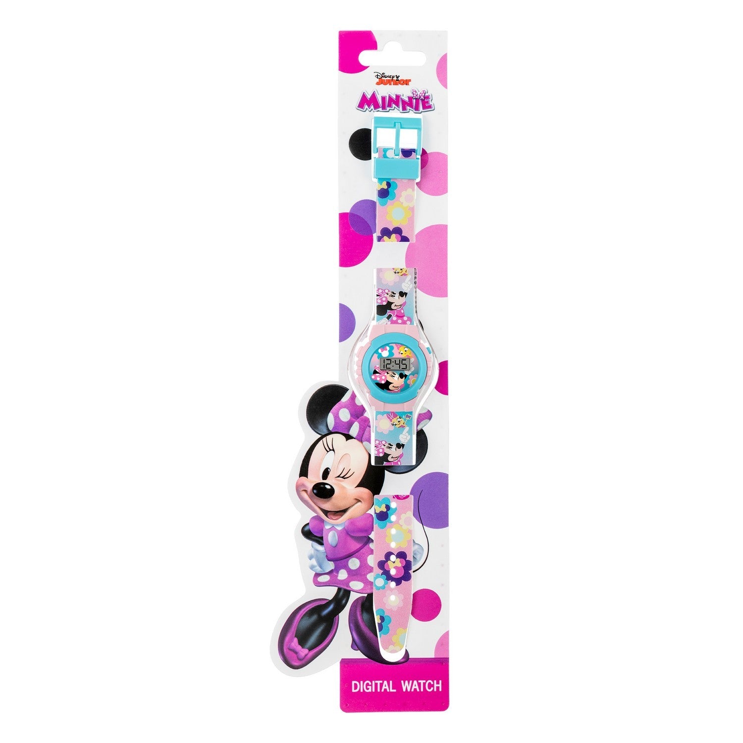Disney Mickey & Minnie Mouse Printed Digital Watch MN4443