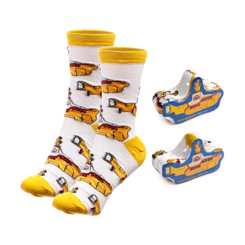 The Beatles Yellow Submarine Compressed Magic Socks MSOCK04