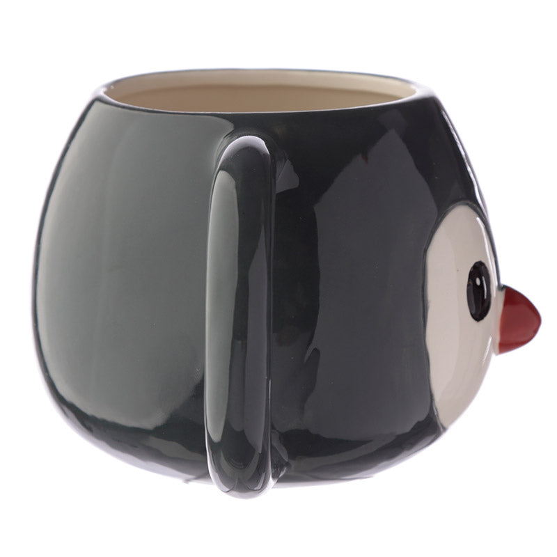 Adoramals Penguin Head Ceramic Shaped Mug MUG286