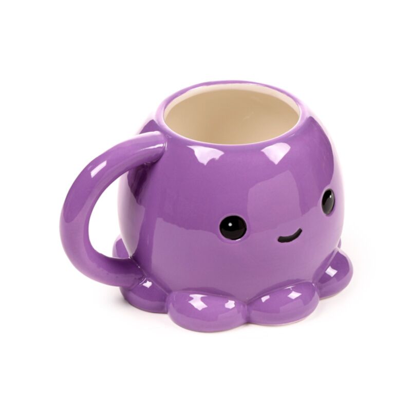 Adoramals Octopus Head Ceramic Shaped Mug MUG323