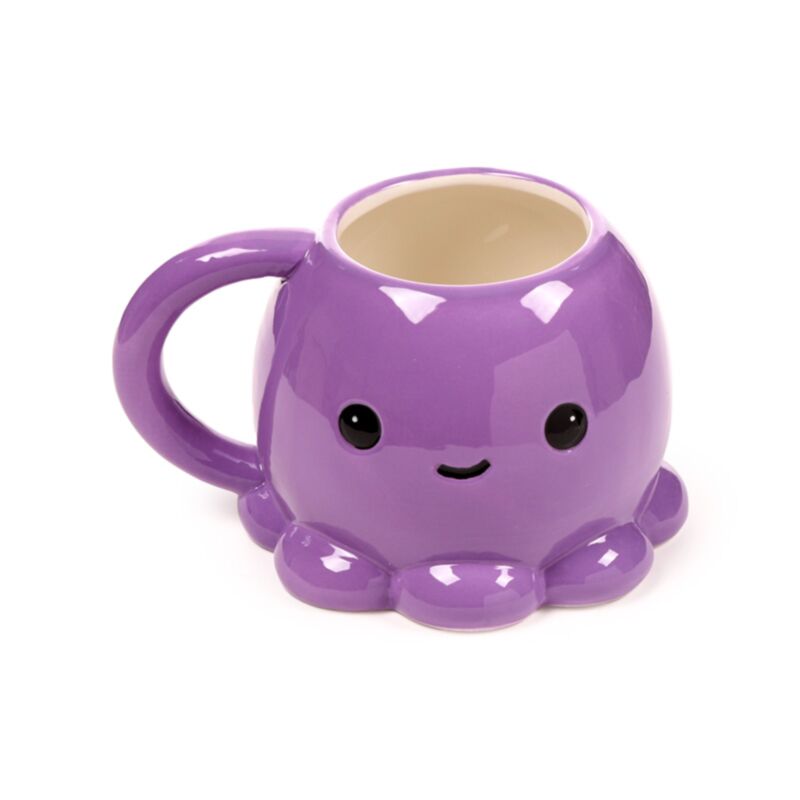 Adoramals Octopus Head Ceramic Shaped Mug MUG323