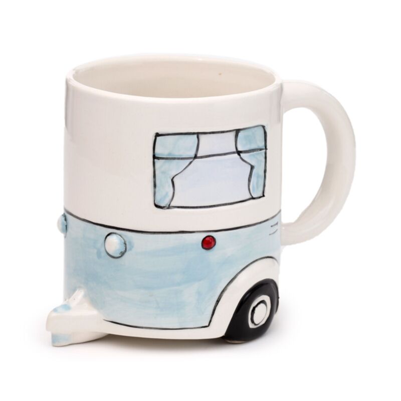 Home Is Where You Park It Caravan Ceramic Shaped Mug MUG439