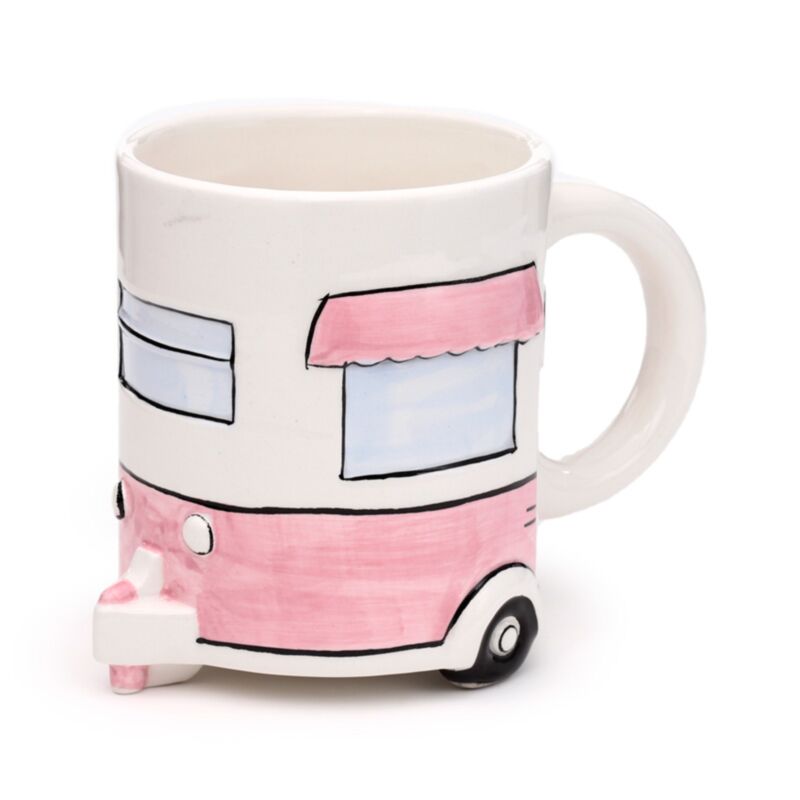 Home Is Where You Park It Caravan Ceramic Shaped Mug MUG439