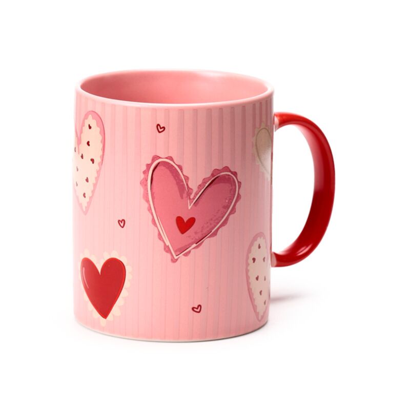 Amore Hearts Porcelain Mug MUG494