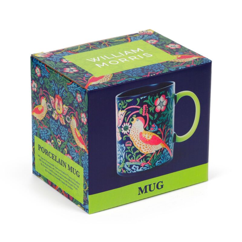 William Morris Strawberry Thief Porcelain Mug MUG990