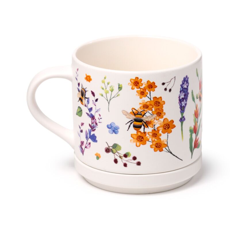 Nectar Meadows Porcelain Mug & Coaster Lid Set MUGC34