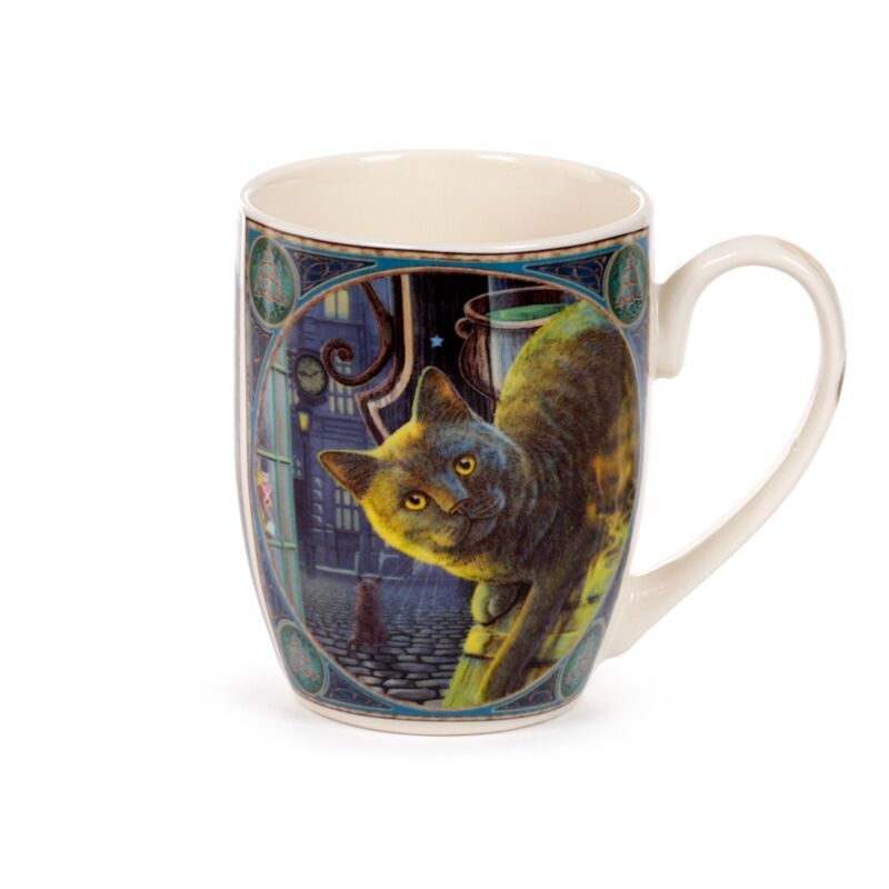 Lisa Parker Rusty Cauldron Cat Porcelain Mug MULP62