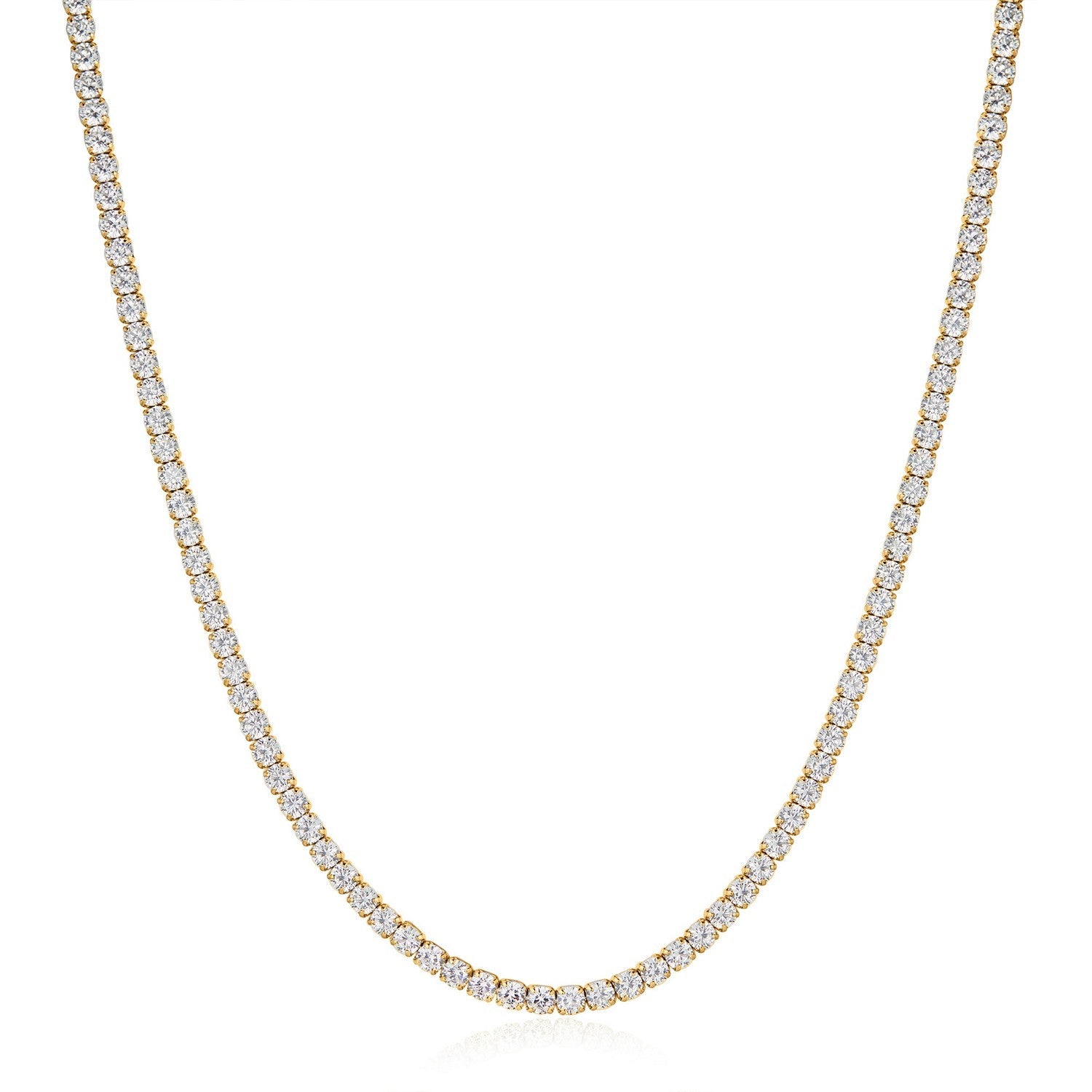 Ania Haie Gold Classic Tennis Necklace N075-07G
