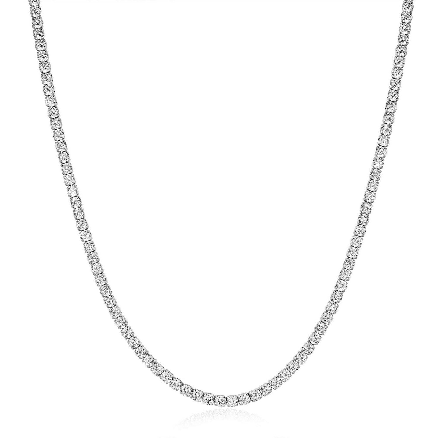 Ania Haie Silver Shell Pearl & Bezel-Set Sparkle Bracelet B075-01H
