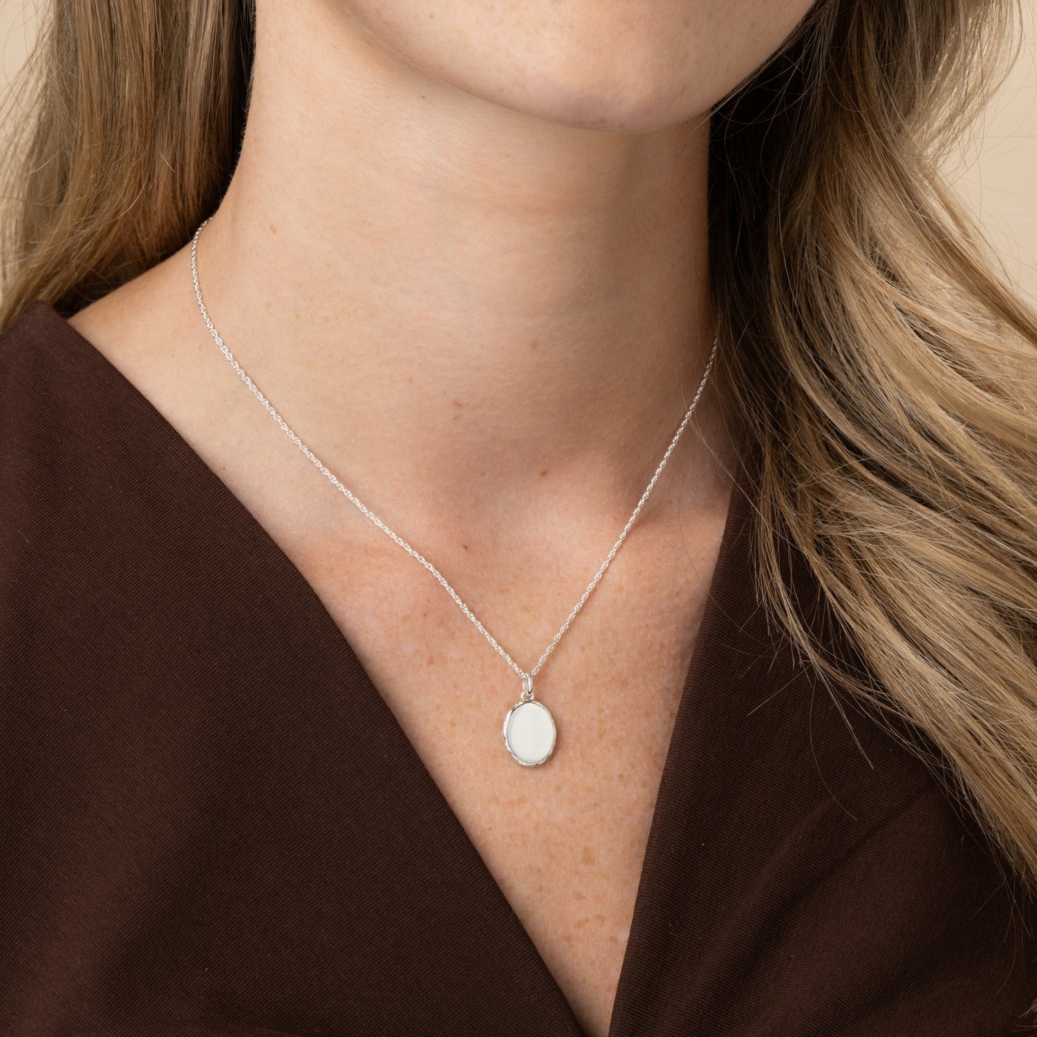 Laura Ashley Ferndale Border Birth Bloom Necklace February N4791
