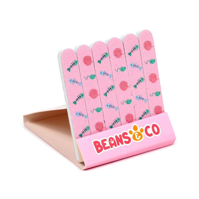 Beans & Co Cats Matchbook Nail File NAIL156