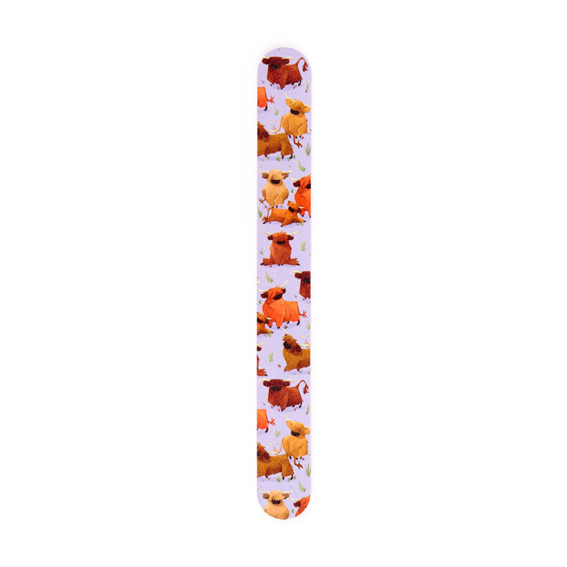 Hairy Coos Cow Highland Coo Nail File NAIL170