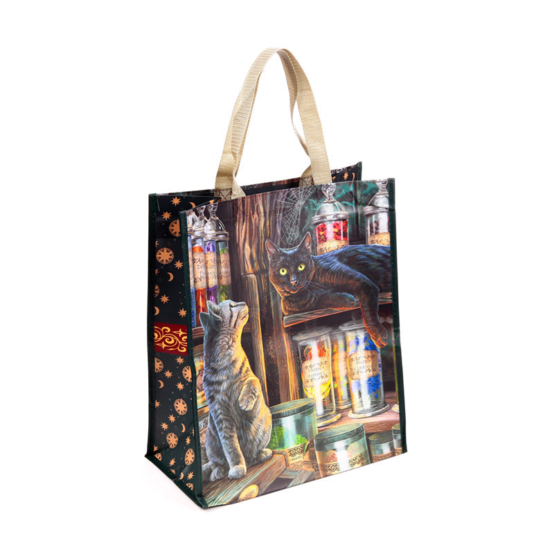 Lisa Parker Magical Emporium Cat Reusable Shopping Bag NWBAG103