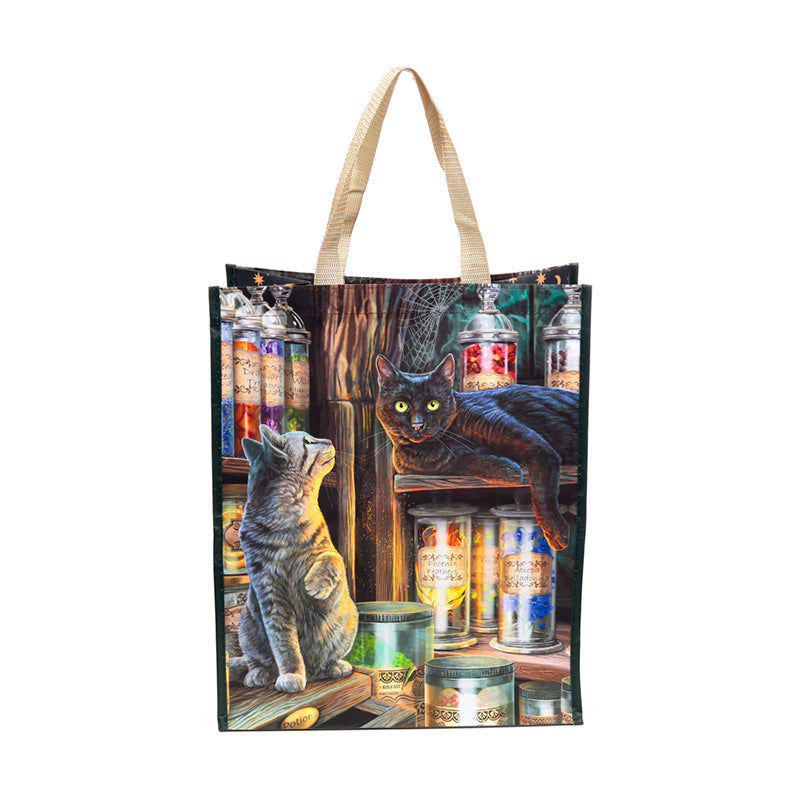 Lisa Parker Magical Emporium Cat Reusable Shopping Bag NWBAG103
