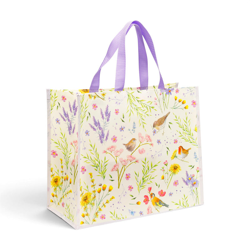 Jan Pashley Wings & Wildflowers Reusable Shopping Bag NWBAG110