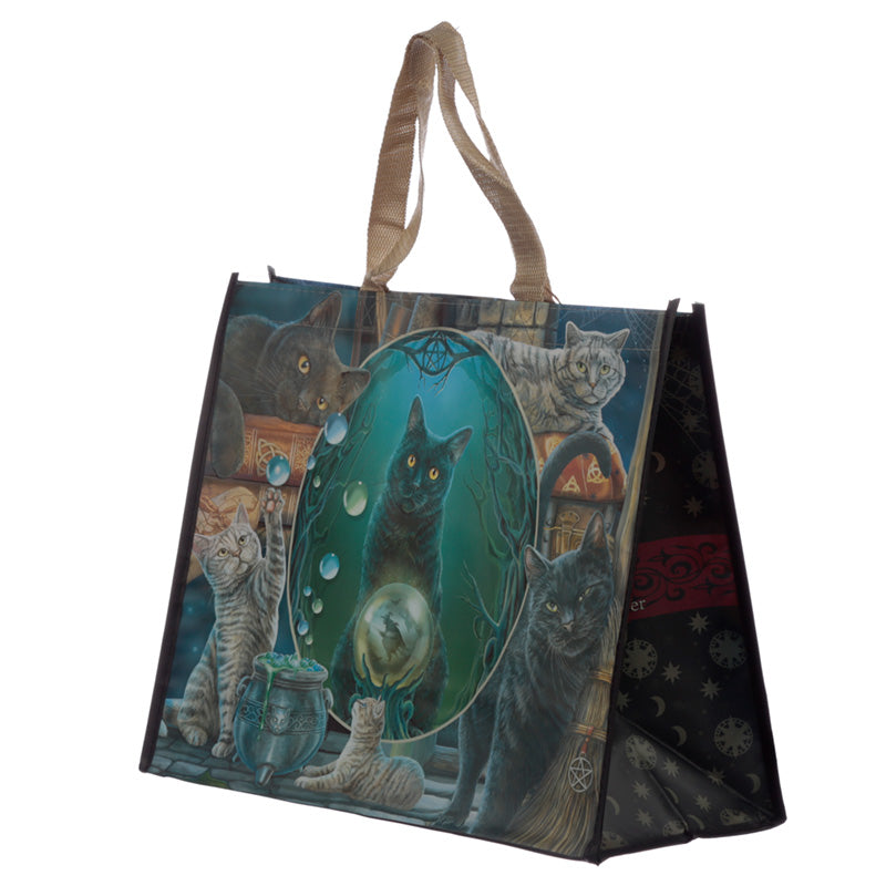 Lisa Parker Magic Cat Montage Reusable Shopping Bag NWBAG64