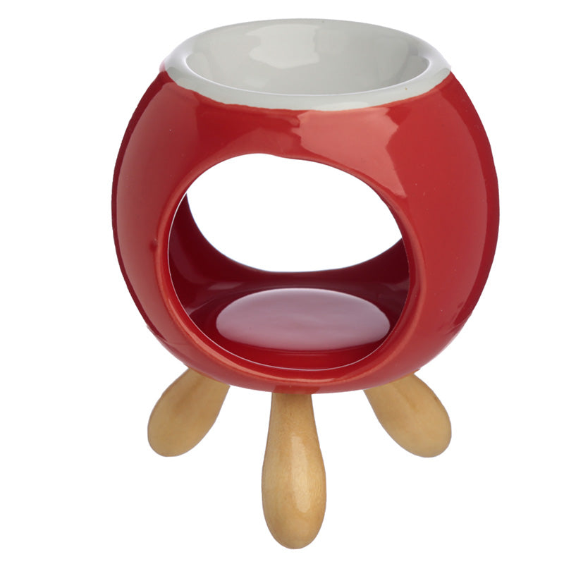 Eden Round Ceramic Oil Burner with Feet OB341