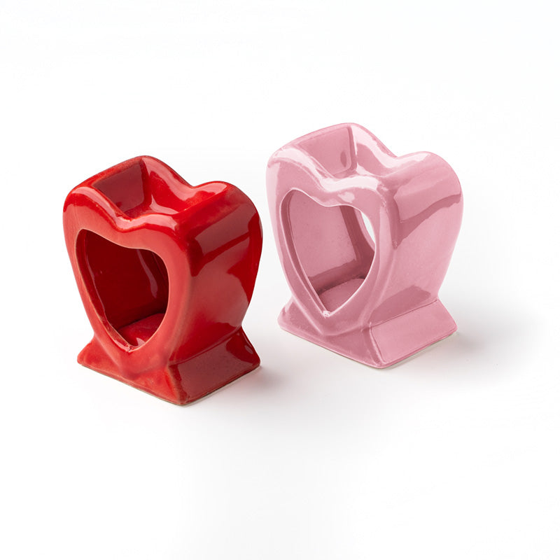 Amore Heart Shaped Ceramic Oil Burner OB427
