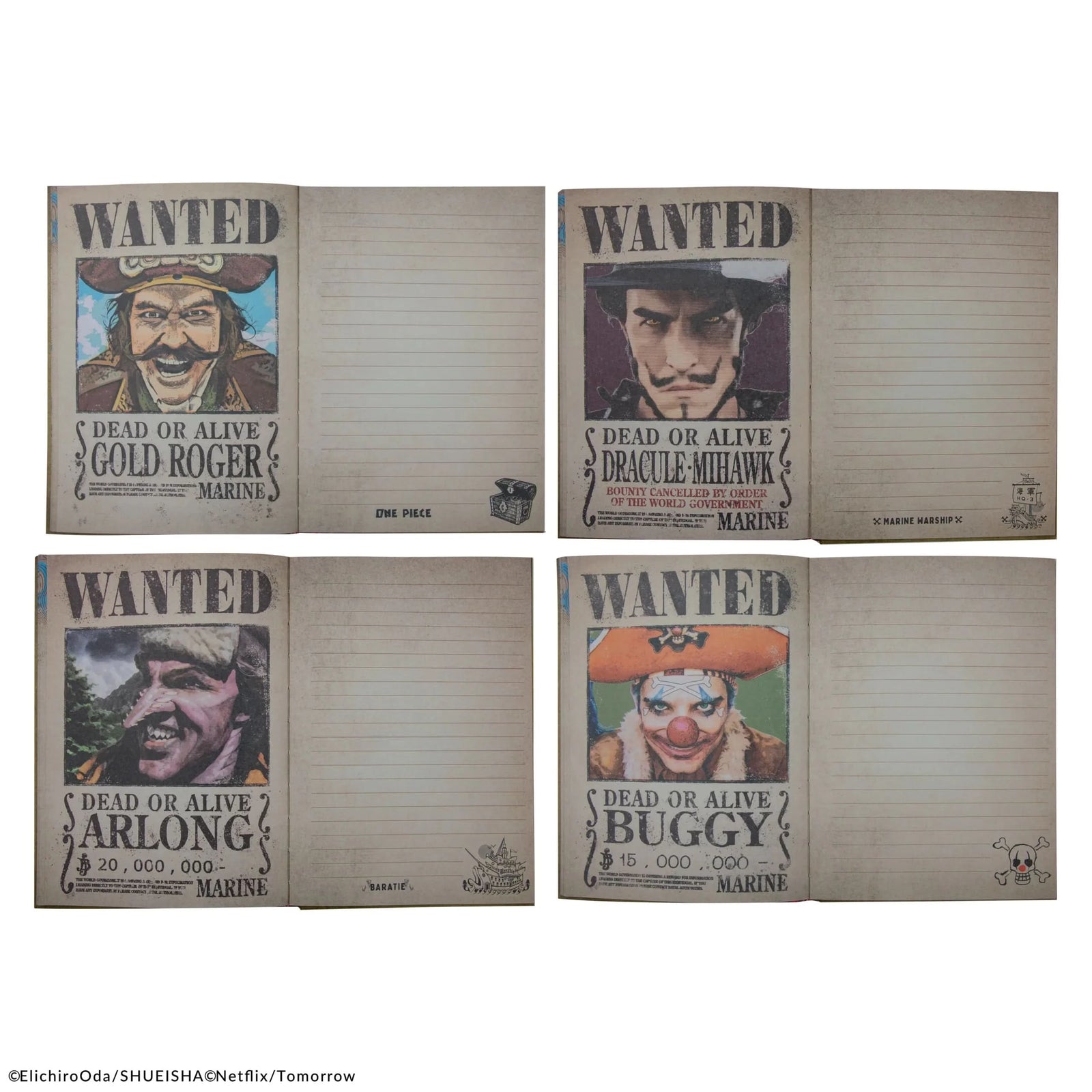 Wanted Posters Notebook CR5191