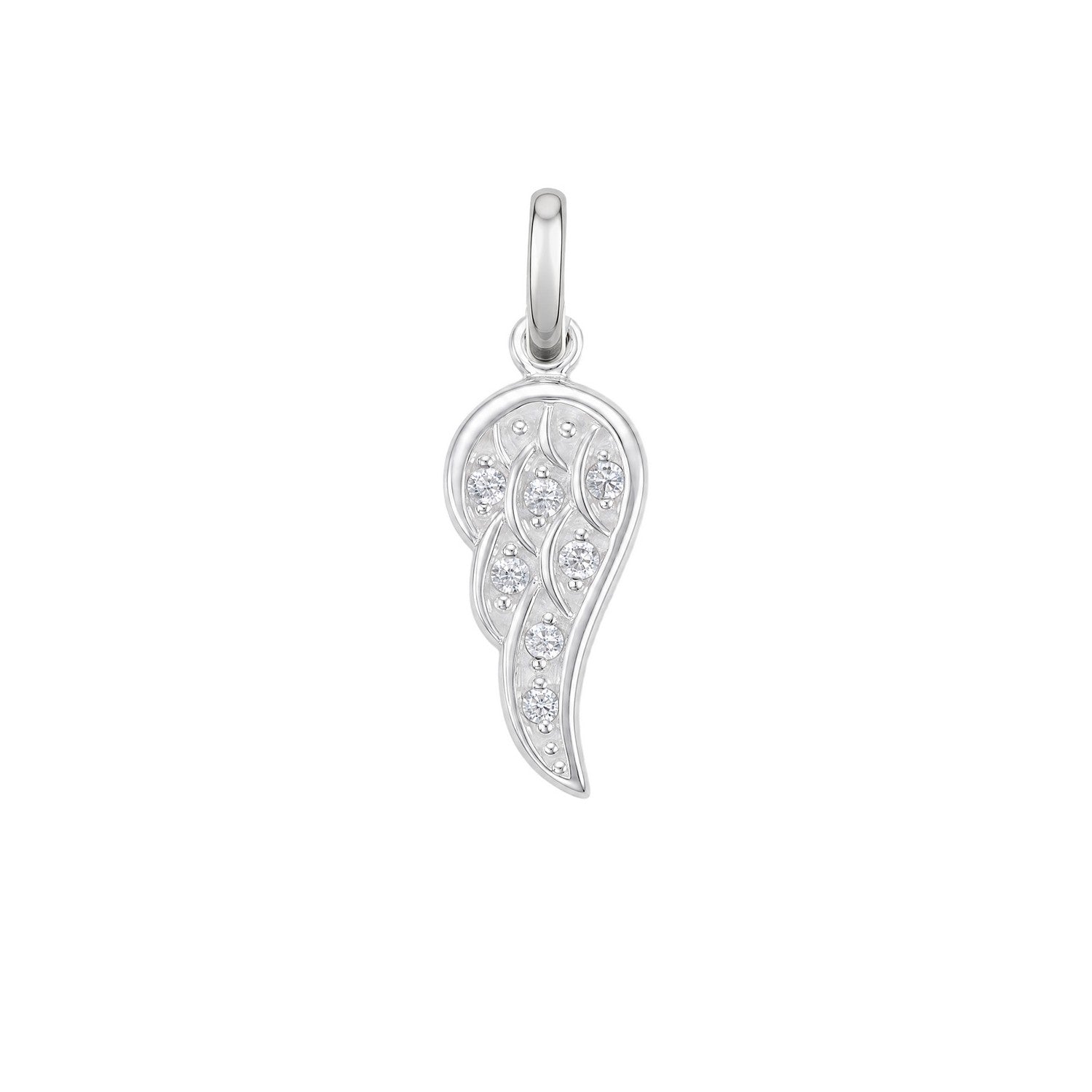 Beginnings Sterling Silver Cubic Zirconia Pendant P5659C