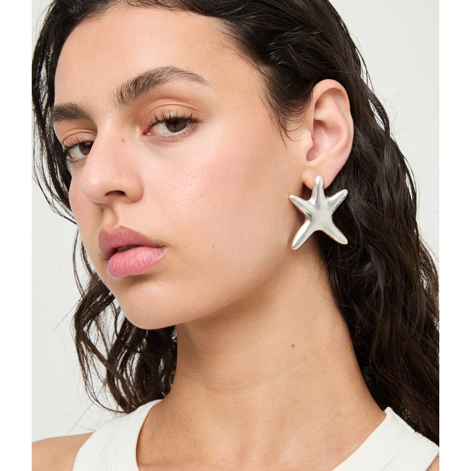 UNOde50 Starborn Silver Plated Earrings PEN1084MTL000