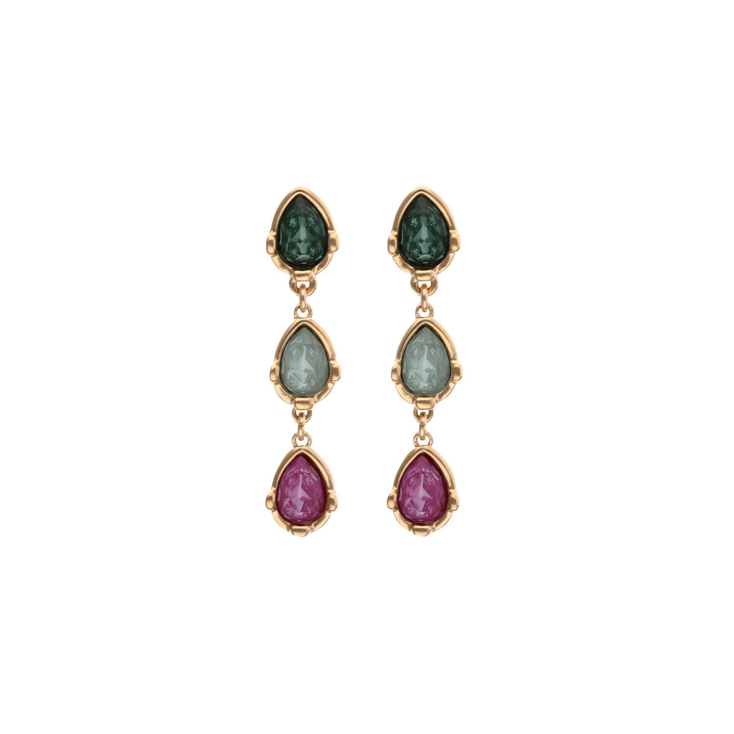 UNOde50 Presagio 18k Gold Plated Earrings PEN1087MCLORO