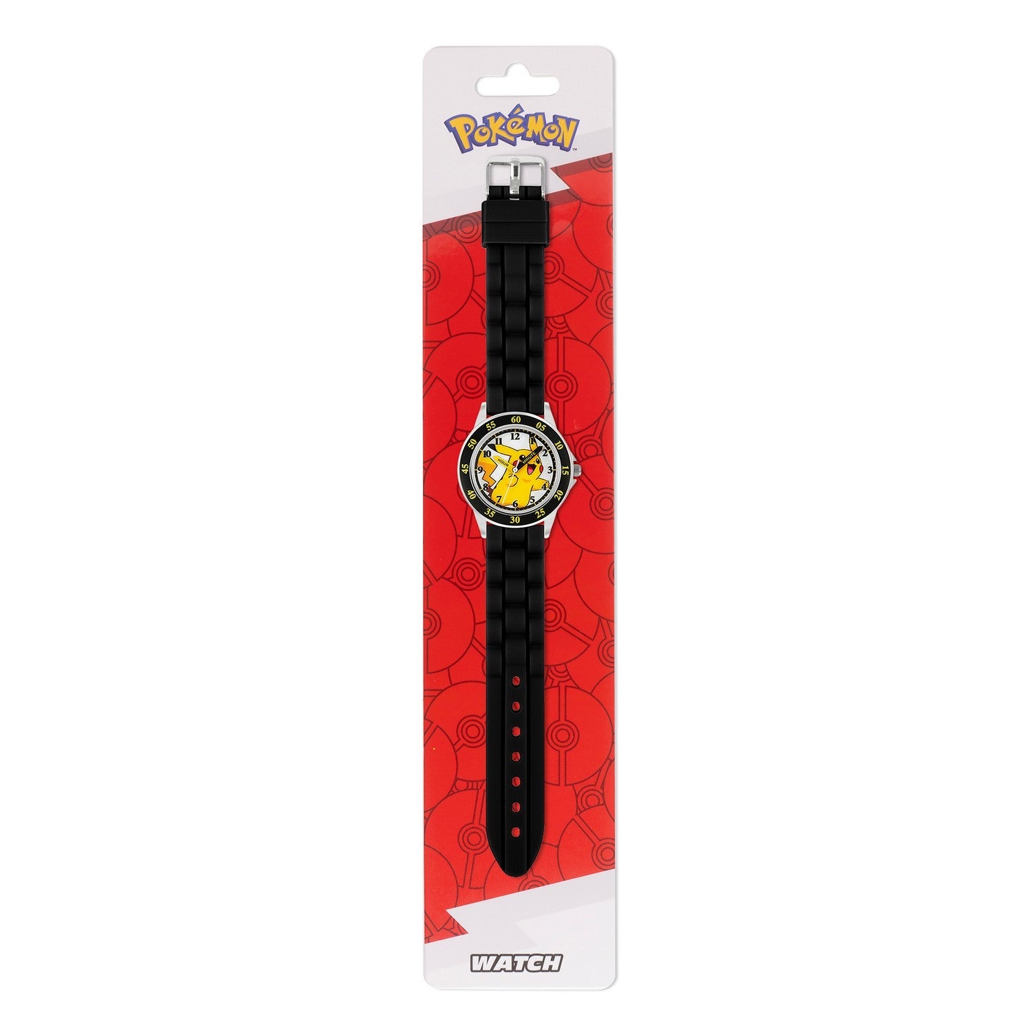 Kids Film And Cartoon Pokemon Pokémon Black Time Teacher Yellow Watch POK9048ARG