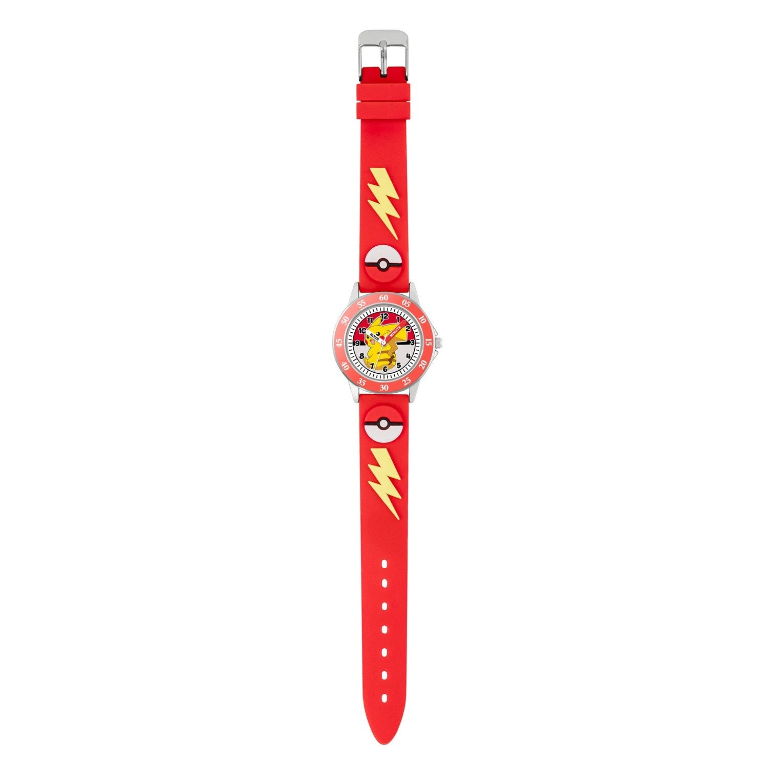 Kids Film And Cartoon Pokemon Pikachu Time Teacher Red Watch POK9074