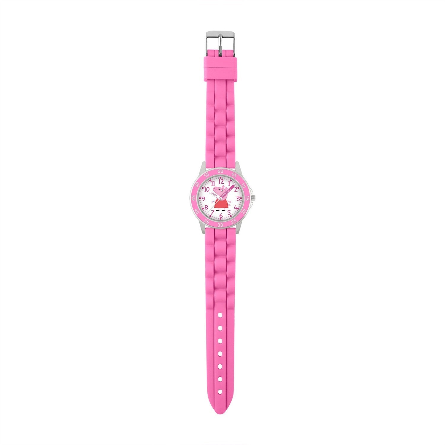 Pre School Peppa Pig Time Teacher Pink Watch PPG9000